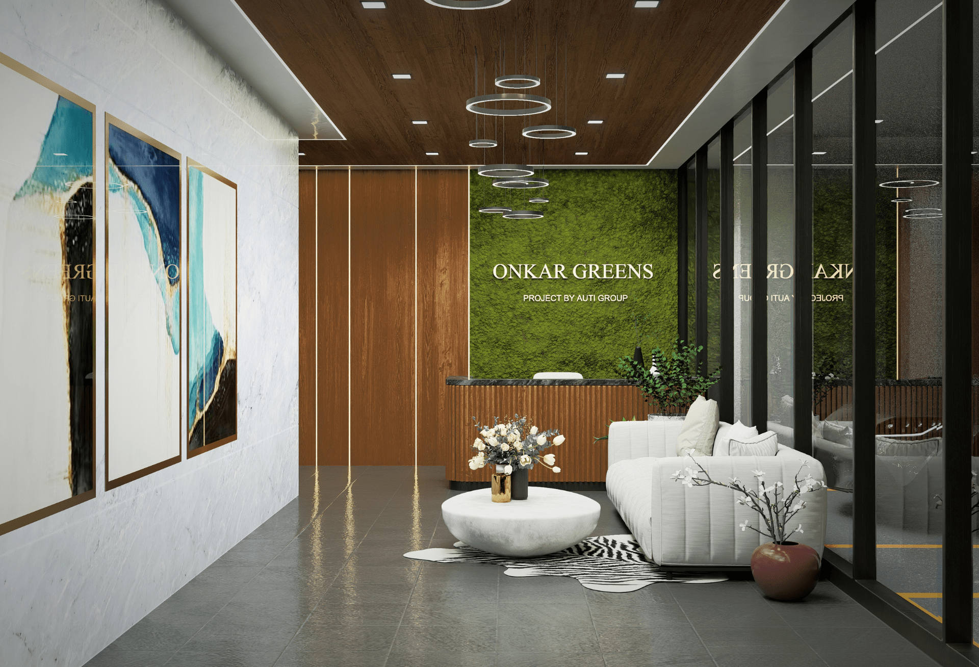 Onkar Greens lobby